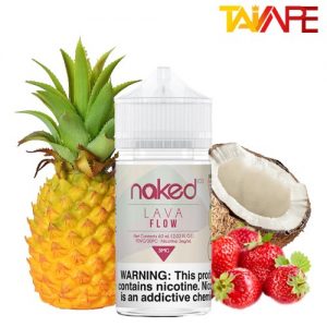 جویس نیکد آناناس نارگیل توت فرنگی NAKED LAVA FLOW JUICE