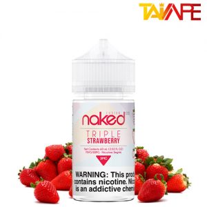 جویس توت فرنگی نیکد NAKED TRIPLE STRAWBERRY