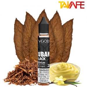 سالت تنباکو وانیل ویگاد Vgod Cubano Black