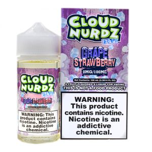 جویس کلود نوردز انگور توتفرنگی یخ CLOUD NURDZ GRAPE STRAWBERRY ICED