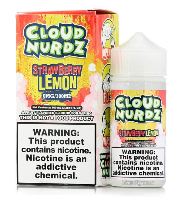 جویس کلود نوردز توتفرنگی لیمو CLOUD NURDZ STRAWBERRY LEMON