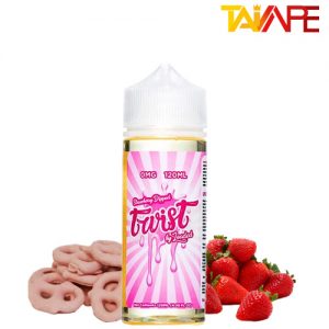 جویس لودد چوب شور خامه ای LOADED TWIST STRAWBERRY DIPPED