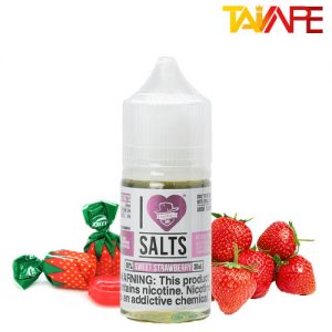 سالت آی لاو سالت آبنبات توت فرنگی I LOVE SALTS SWEET STRAWBERRY