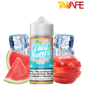 جویس کلود نوردز هندوانه سیب یخ CLOUD NURDZ WATERMELON APPLE ICED