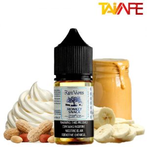 سالت رایپ ویپز خامه موز بادام زمینی RIPE VAPES MONKEY SNACK