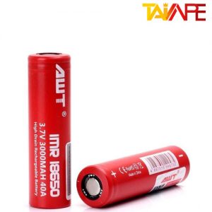 باتری ای دبلیو تی سایز 18650 AWT 18650 3000mAh Battery