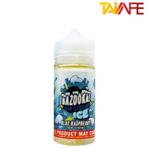 جویس بازوکا تمشک آبی یخ Bazooka Blue Raspberry Ice 100ml