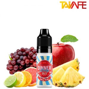 سالت نیکوتین دینرلیدی میوه های شیرین Dinner Lady Sweet Fruits 10ml