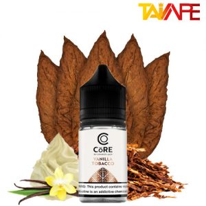 سالت کُر تنباکو خامه وانیلی Core Vanilla Tobacco