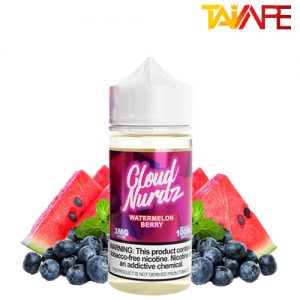 جویس کلودنوردز هندوانه بلوبری یخ Cloud nurdz Iced Watermelon Berry 100ml