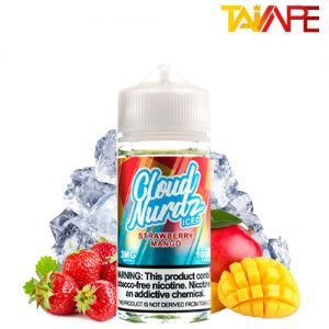 جویس کلودنوردز توت‌فرنگی انبه یخ Cloud Nurdz Iced Strawberry Mango 100ml