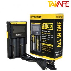 شارژر باتری نایتکور LCD دار دوگانه Nitecore D2