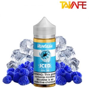 جویس ویپتاسیا تمشک آبی یخ Vapetasia Iced Blue Razz 100ml