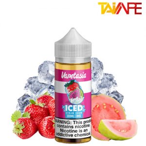 جویس ویپتاسیا توت‌فرنگی گواوا یخ Vapetasia Iced Straw Guaw 100ml