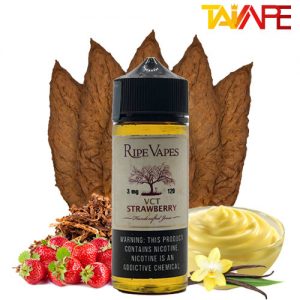 جویس تنباکو کاستارد توت فرنگی Ripe Vapes Vct Strawberry 120ml