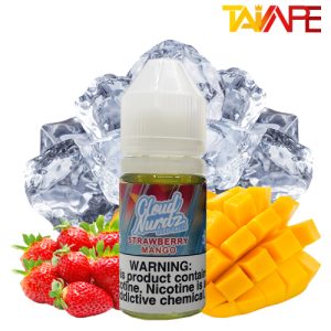 سالت کلودنوردز توت‌فرنگی انبه یخ Cloud Nurdz Strawberry Mango Iced 30ML