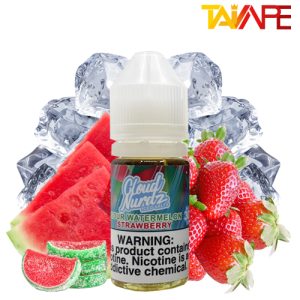 سالت کلود نوردز هندوانه توت فرنگی یخ CLOUD NURDZ Sour Watermelon Strawberry ICED 30ML