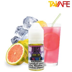 سالت توئیست لیموناد صورتی یخ TWIST pink punch no.0 30ML