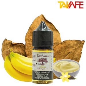 سالت نیکوتین رایپ ویپز تنباکو کاستارد موز RIPE VAPES VCT BANANA 30ml