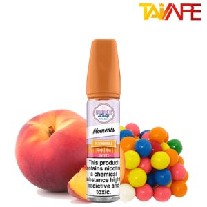 جویس دینرلیدی آدامس بادکنکی هلو DINNER LADY PEACH BUBBLE-MOMENTS SERIES 60ML