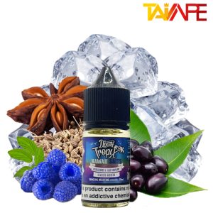 سالت نیکوتین دوزی هاکلبری تمشک آبی یخ DOOZY TROPIX HAWAII 30ml