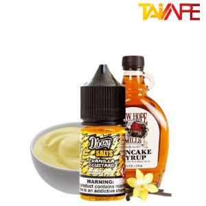 سالت نیکوتین دوزی کاستارد وانیل DOOZY VANILLA CUSTARD_DTV SERIES 30ml