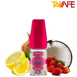 سالت دینرلیدی نارگیل توتفرنگی لیمو Dinner Lady Pink Wave 30ML