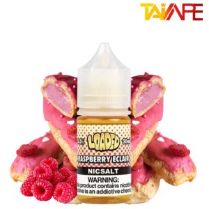 سالت لودد شیرینی اکلر تمشک LOADED RASPBERRY ECLAIR 30ML