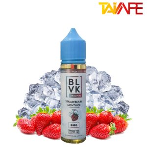 جویس بی ال وی کی توت فرنگی یخ BLVK STRAWBERRY MENTHOL 60ML