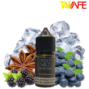 سالت پاد سالت بلوبری تمشک یخ POD SALT BLUE BERG 30ML