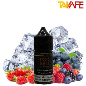 سالت پاد سالت بلوبری توت فرنگی یخ POD SALT MIXED BERRIES ICE 30ML