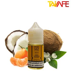 سالت نیکوتین پاد سالت نارنگی نارگیل Pod Salt SWEET TANGERINE COCONUT 30ML