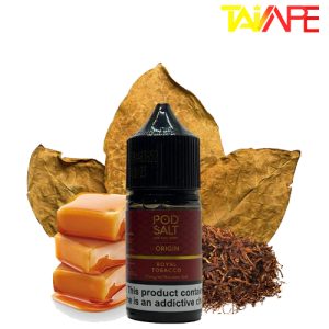 سالت نیکوتین پادسالت تنباکو کارامل POD SALT ROYAL TOBACCO 30ml