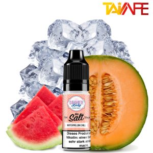 سالت نیکوتین دینرلیدی هندوانه ملون یخ DINNER LADY WATERMELON CHILL ICE 10ml