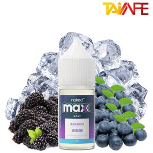 سالت نیکد بلوبری تمشک یخ NKD MAX BERRIES ICE 30ml