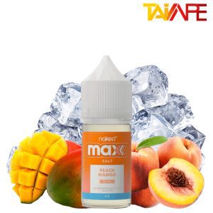 سالت نیکوتین نیکد انبه هلو یخ NKD MAX PEACH MANGO ICE 30ml