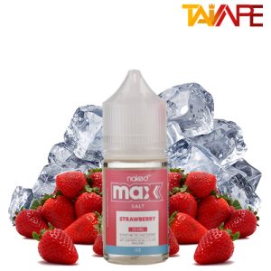 سالت نیکوتین نیکد توت فرنگی یخ NKD MAX STRAWBERRY ICE 30ml