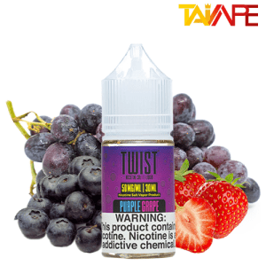 سالت توئیست انگور توت‌فرنگی TWIST PURPLE GRAPE 30ML