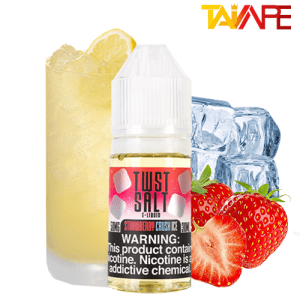 سالت توئیست لیموناد توت‌فرنگی یخ TWIST STRAWBERRY CRUSH ICE 30ML