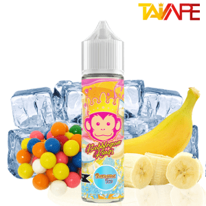 جویس دکتر ویپز آدامس بادکنکی موز یخ DR.VAPES BUBBLEGUM KINGS BANANA ICE 60ml