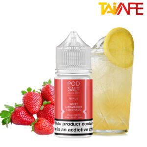 سالت توت‌فرنگی لیموناد POD SALT SWEET STRAWBERRY LEMONADE 30ML