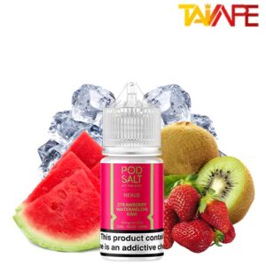 سالت پاد سالت توت فرنگی هندوانه یخ Pod Salt Strawberry Watermelon Kiwi Ice 30ml