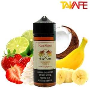 جویس نارگیل موز لیمو رایپ ویپز (120 میل) Ripe Vapes Summer Vibes