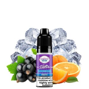 خرید سالت انگورفرنگی پرتقال یخ DINNER LADY BLACK ORANGE CRUSH 10ml