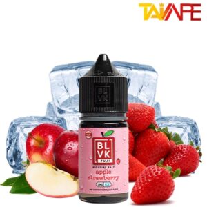 خرید سالت بی ال وی کی سیب توت فرنگی یخ Blvk Fuji Apple Strawberry Ice 30ml