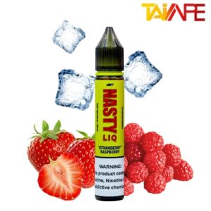 خرید سالت نستی توت فرنگی تمشک یخ NASTY LIQ STRAWBERRY RASPBERRY 30ML