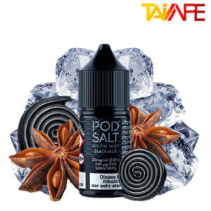 خرید سالت پاد سالت آبنبات انیسین یخ POD SALT CORE BLACK JACK 30ML