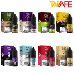 خرید سالت های 10میل پاد سالت (سری فیوژن) در طعم های مختلف POD SALT FUSION 10ML