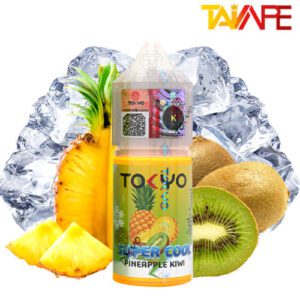 خرید سالت توکیو آناناس کیوی یخ TOKYO SUPER COOL PINEAPPLE KIWI 30ML