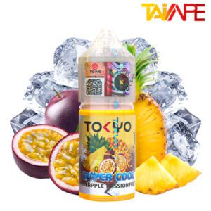 خرید سالت توکیو آناناس پشن فروت یخ TOKYO SUPER COOL PINEAPPLE PASSION FRUIT 30ML